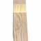 Ekena Millwork Portland Rough Sawn Timber Gable Bracket, Douglas Fir, 36"W x 6"H x 2"D x 4"F, 4/12 Pitch GBW036X06X0204POR00RDF - alternate 3